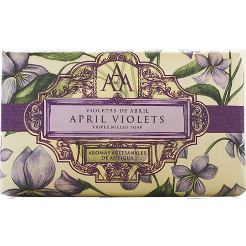 April Violets Triple Milled Soap