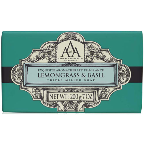 Lemongrass & Basil Triple Milled soap