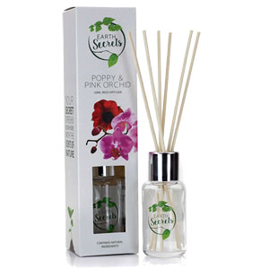 Reed Diffuser - Poppy & Pink Orchid
