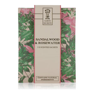 Scented Sachets - Sandalwood & Rosewater