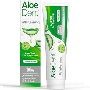 Whitening Aloe Vera Flouride Free Toothpaste