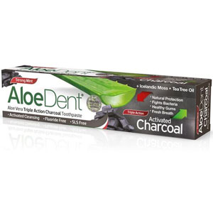 Aloe Vera Triple Action Charcoal Toothpaste