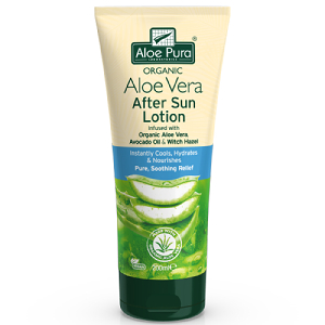 Organic Aloe Vera After Sun Lotion