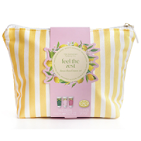 The Somerset Toiletry Co. - Feel the Zest Wash Bag Hand Cream Gift Set