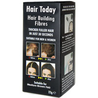 Hair Today - Hair Building Fibres - Medium Brown