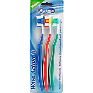 Wave Action Toothbrushes