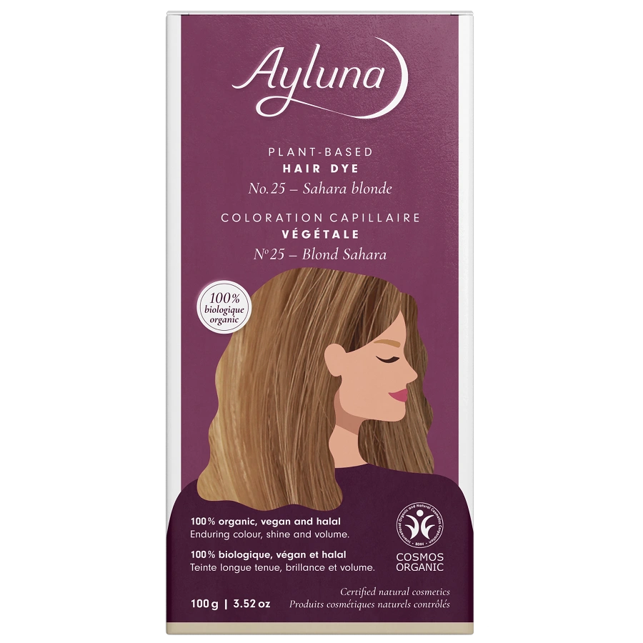 Ayluna - Plant Based Hair Dye - Sahara Blonde