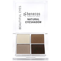 Benecos - Natural Quatro Eyeshadow - Coffee & Cream