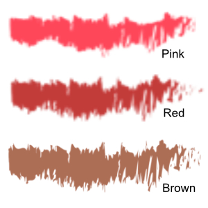 Natural Lip Liner - Colour Chart