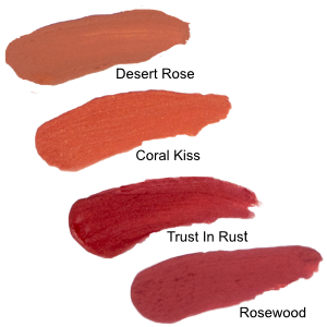Natural Matte Liquid Lipstick - Colour Chart