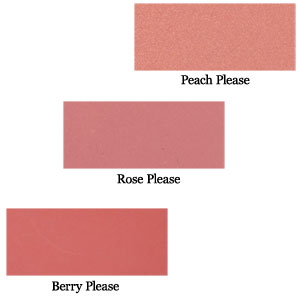 Natural Blush Refil - Colour Chart