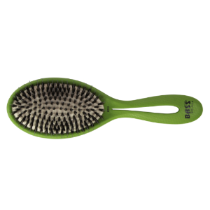 Bio-Flex Style Green Bristle and Nylon Pin Hair Brush