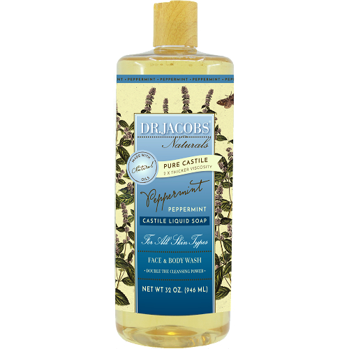 Peppermint Castile Liquid Soap