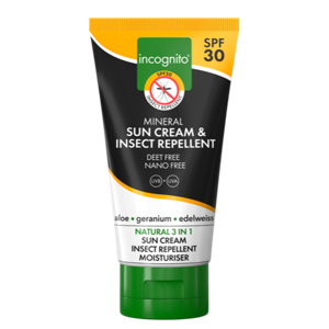 Mineral Sun Cream & Insect Repellent - SPF30