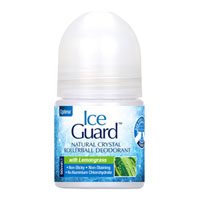 Ice Guard - Natural Crystal Rollerball Deodorant - Lemongrass