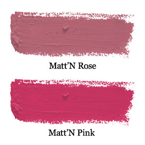 Natural Matt'N Stay Lips - Colour Chart
