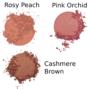 Velvet Blush Powder - Colour Chart