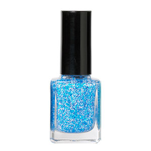 Sparkling Effects Nail Varnish - Azure Blue