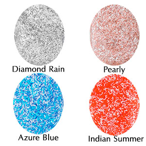 Sparkling Effects Nail Varnish - Colour Chart
