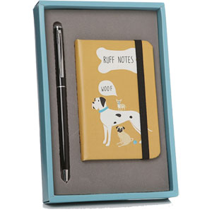 It's A Dogs Life Notebook & Pen Gift Set