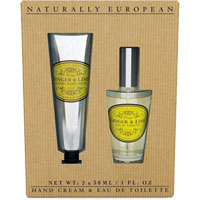 Naturally European - Ginger & Lime Hand Cream & Eau De Toilette
