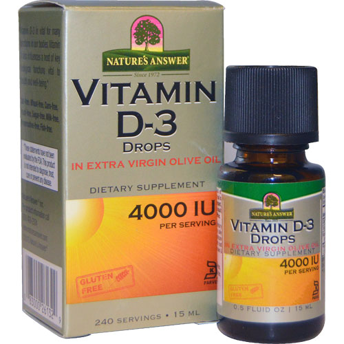 Vitamin D3 Drops - 4000 IU