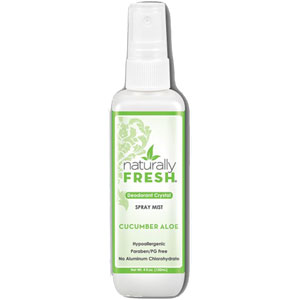 Deodorant Crystal Spray Mist - Cucumber Aloe