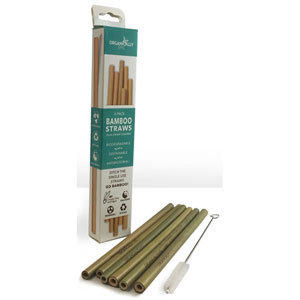 Bamboo Reusable Drinking Straws
