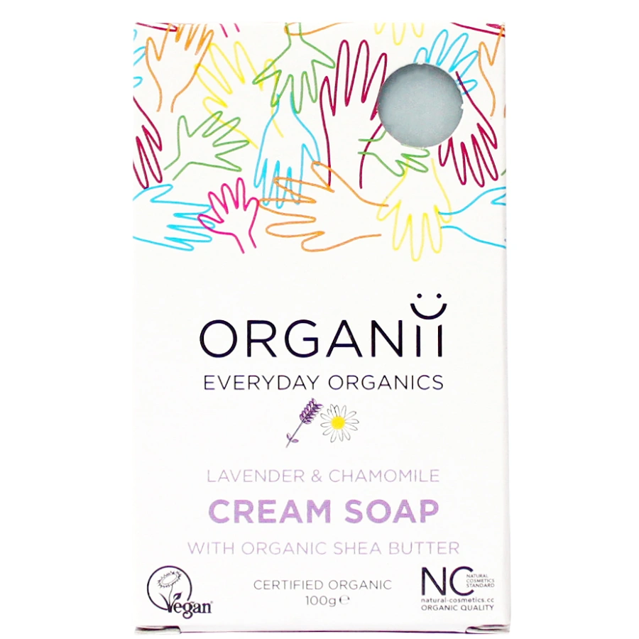 Organii - Cream Soap - Lavender & Chamomile