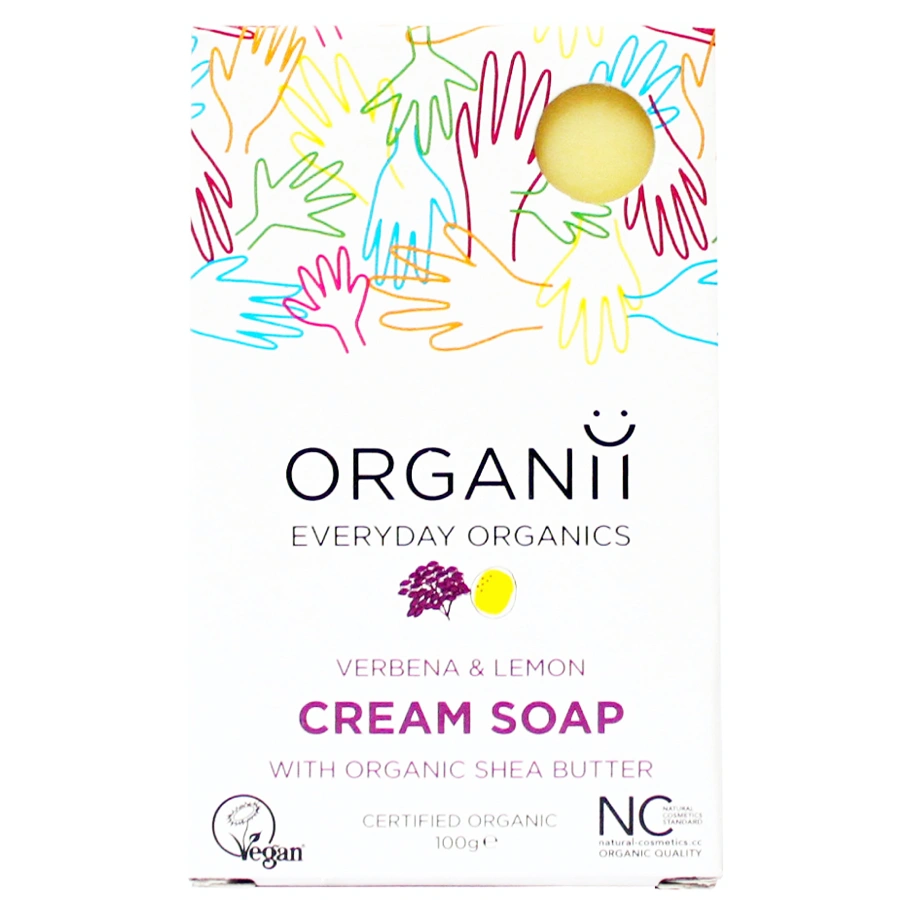 Organii - Cream Soap - Verbena & Lemon