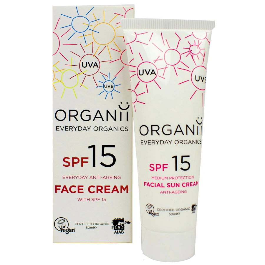 Organii - Organii Facial Sunscreen - SPF15