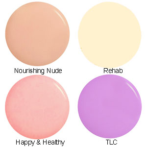 Breathable Nail Treatment & Colour - Colour Chart