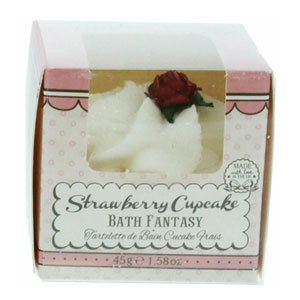 Strawberry Cupcake Bath Fantasy
