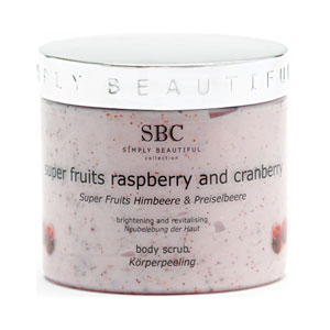 Raspberry and Cranberry Body Scrub