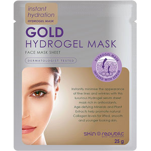 Gold Hydrogel Face Mask Sheet