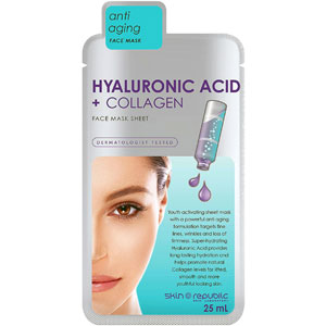 Hyaluronic Acid + Collagen Face Mask Sheet
