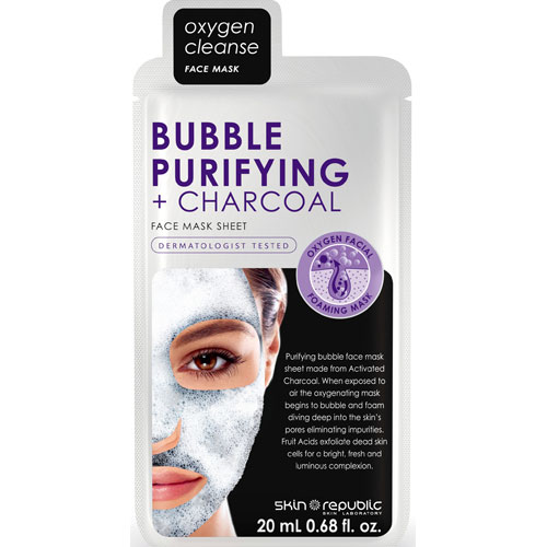 Bubble + Purifying + Charcoal Face Mask