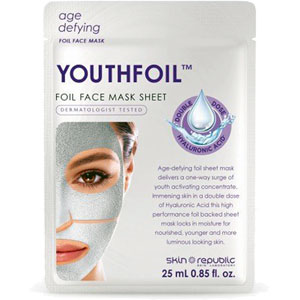 'Youthfoil' Foil Face Mask