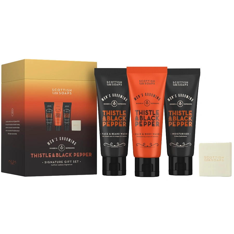 Scottish Fine Soaps Thistle & Black Pepper