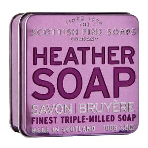 Heather Soap in a Gift Tin