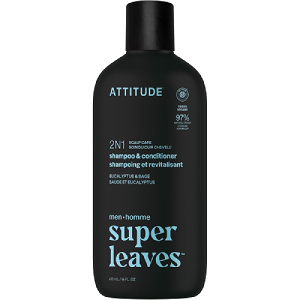 Men's Super Leaves Scalp Care 2 in 1 Shampoo & Conditioner