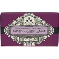 Aromas Artesanales de Antigua - Patchouli Mint & Sage Triple Milled Soap