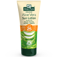 Aloe Pura - Organic Aloe Vera Sun Lotion SPF 25