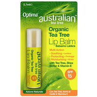 Australian Tea Tree - Organic Tea Tree Lip Balm - SPF 15
