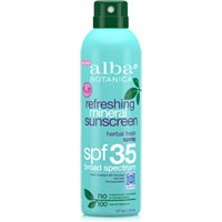 Alba Botanica - Refreshing Mineral Herbal Sunscreen - SPF 35