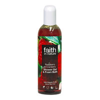 Faith In Nature - Raspberry & Cranberry Shower Gel & Foam Bath