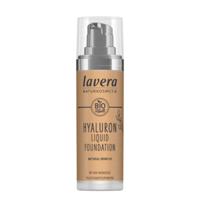 Lavera - Hyaluron Liquid Foundation - Natural Ivory 01
