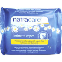 Natracare - Organic Cotton Intimate Wipes