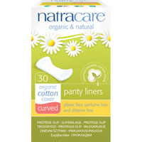 Natracare - Panty Liners - Curved