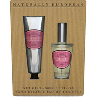 Naturally European - Rose Petal Hand Cream & Eau De Toilette